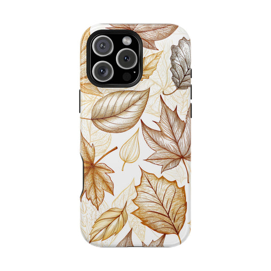 Fall leaves Design - Iphone Magnetic Tough Case