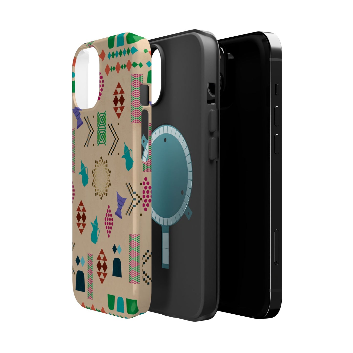 Arabian symbols Design - Iphone Magnetic Tough Case