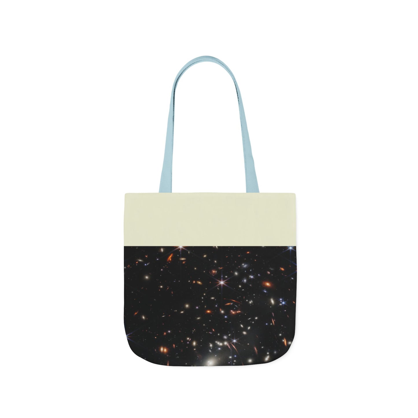 Deep Space Early Universe Canvas Tote Bag, 3-Color Straps