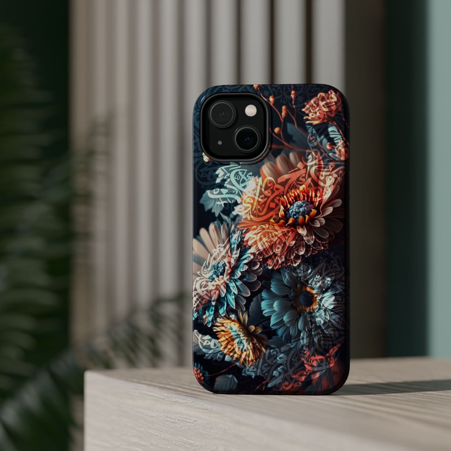Arabian Wild Flowers 🌺 Iphone Magnetic Tough Case