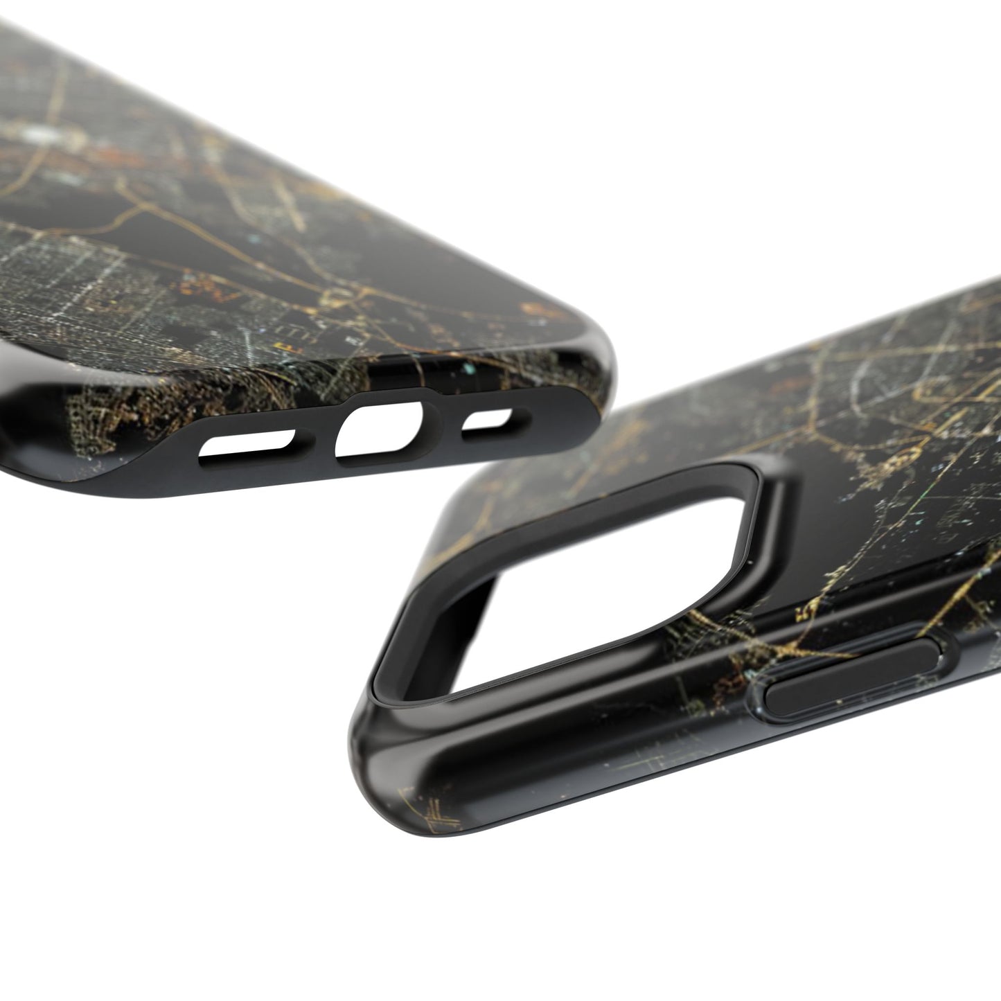 Al Madina Munawarah from Space - City of Lights- Iphone Magnetic Tough Cases