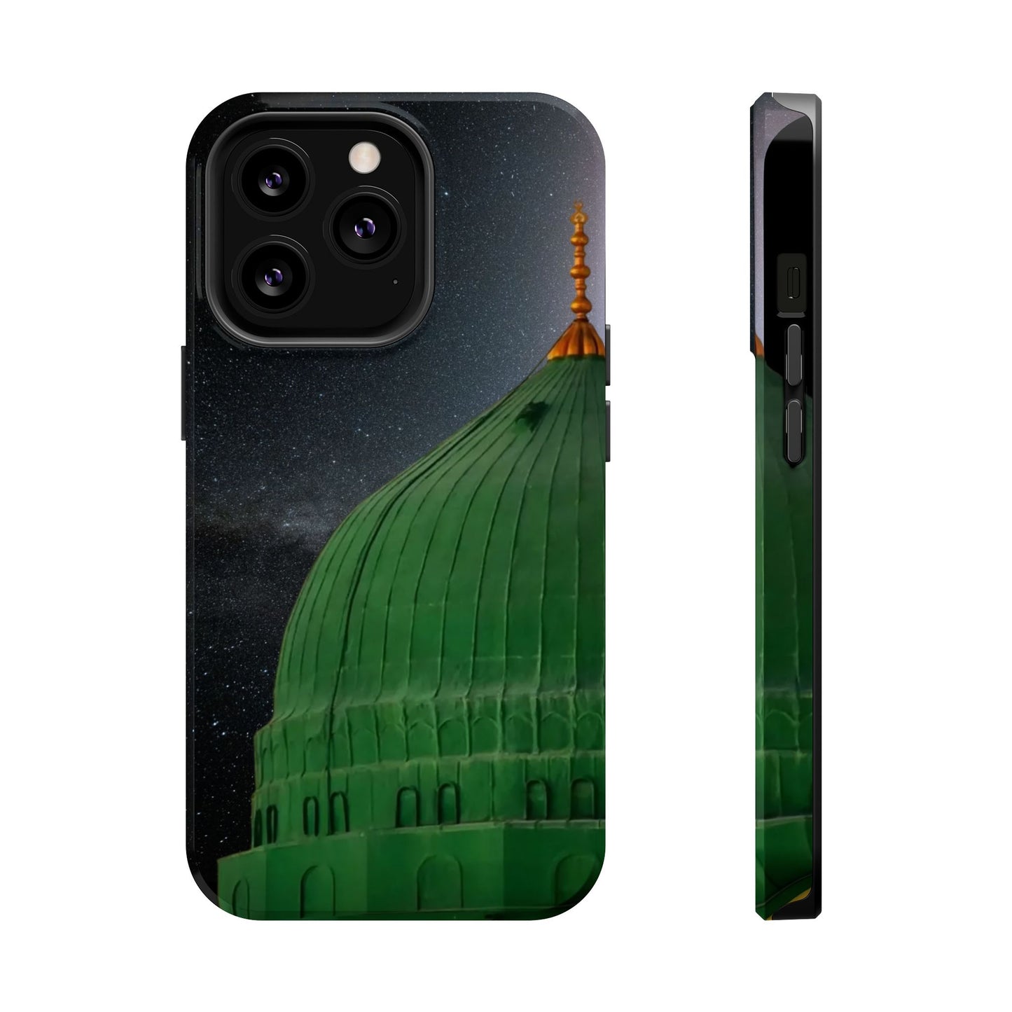 Green Dome Design Iphone Magnetic Tough Cases