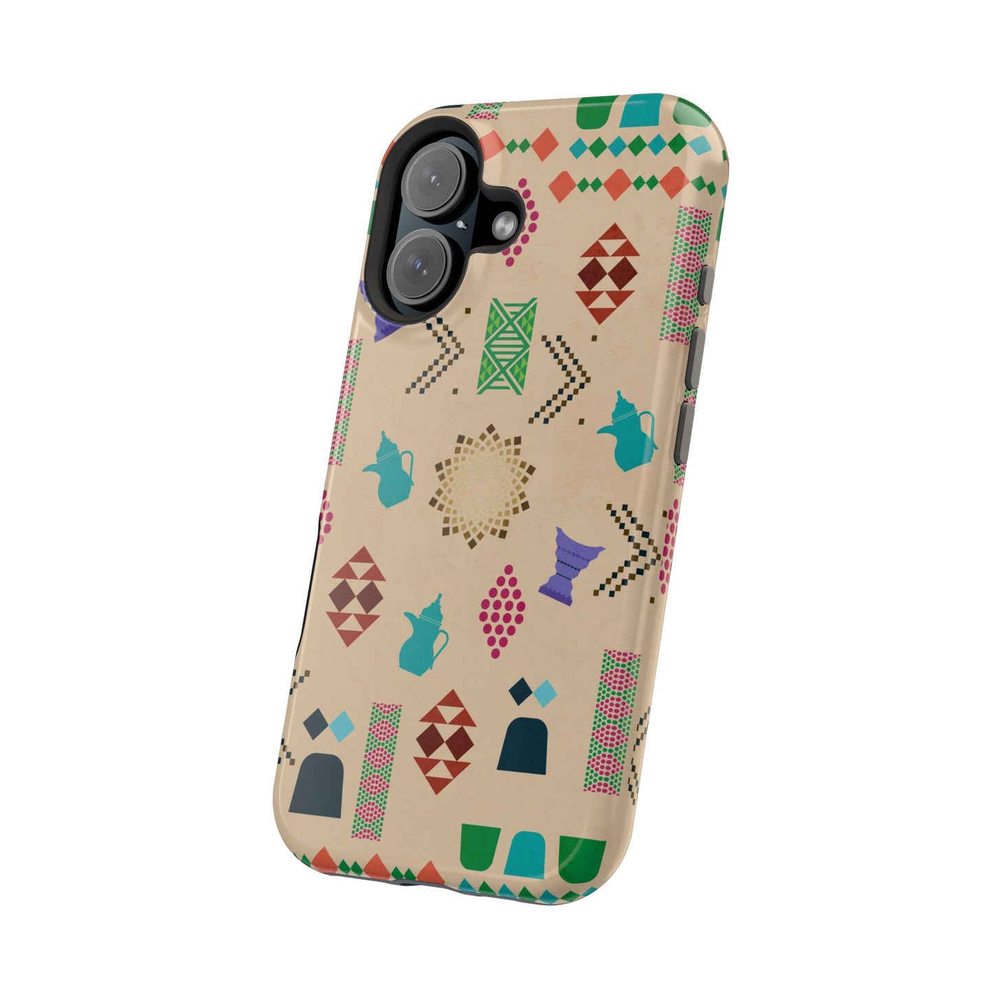 Arabian symbols Design - Iphone Magnetic Tough Case