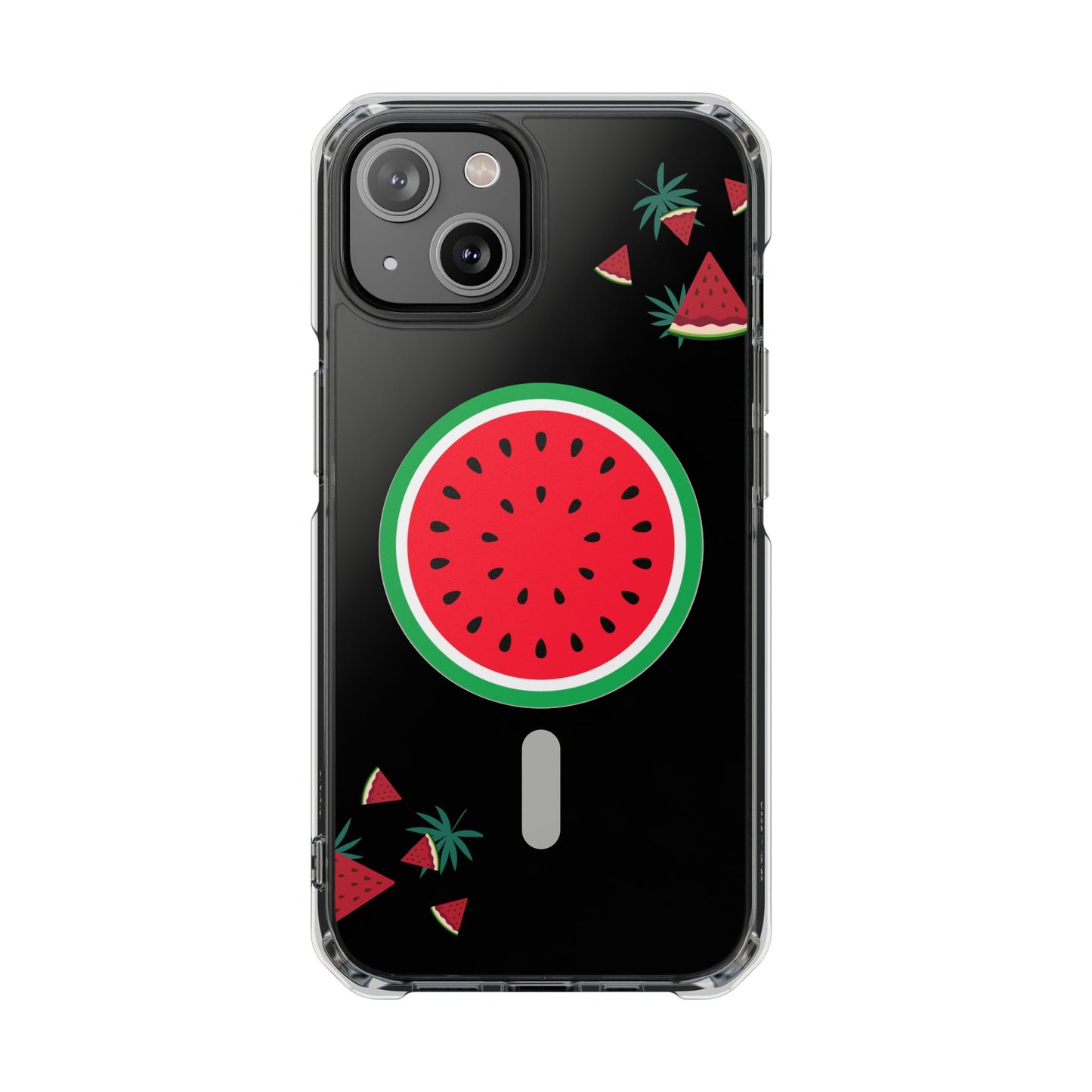 Watermelon 🍉 Magnetic Clear Phone Case - Clear Impact Case