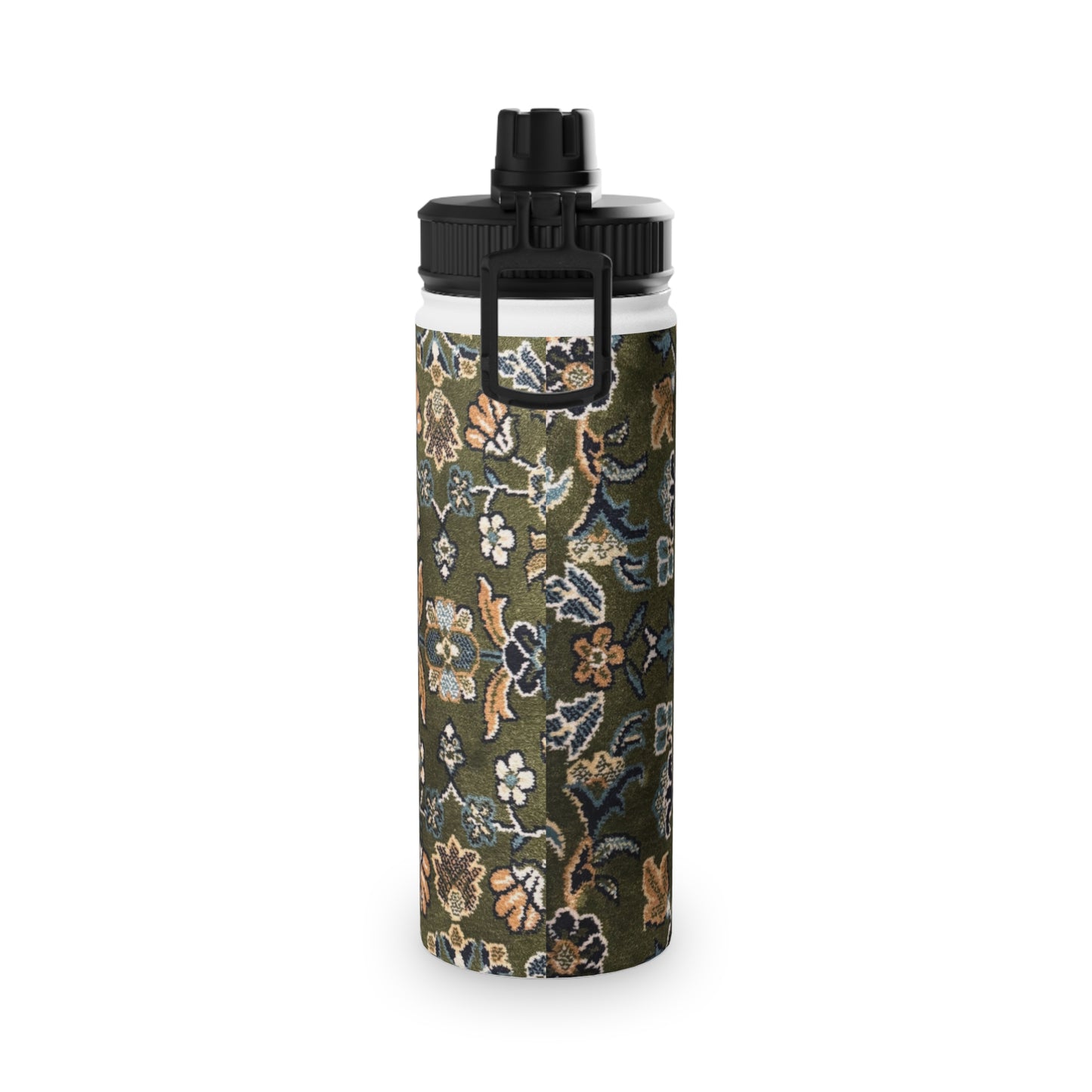 Rawdah Stylish Stainless Steel Water Bottle with Sports Lid