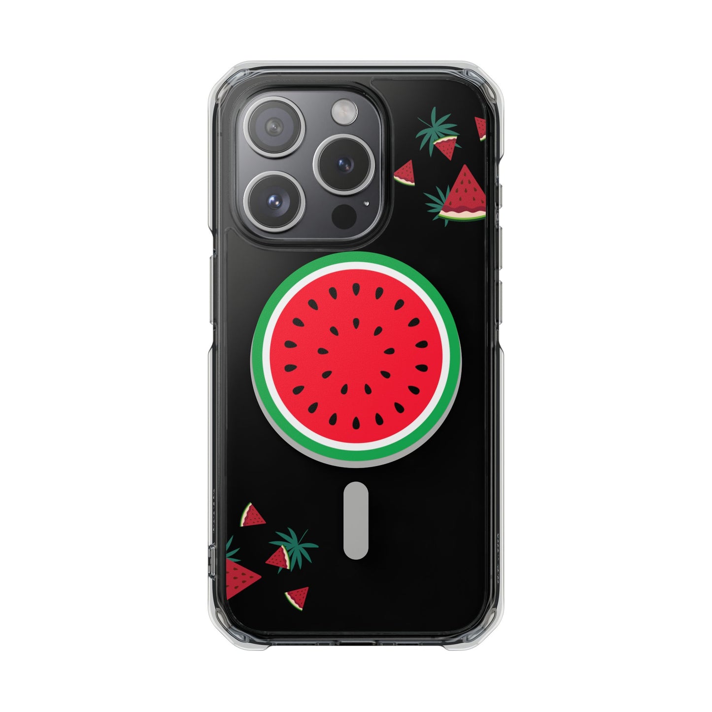 Watermelon 🍉 Magnetic Clear Phone Case - Clear Impact Case