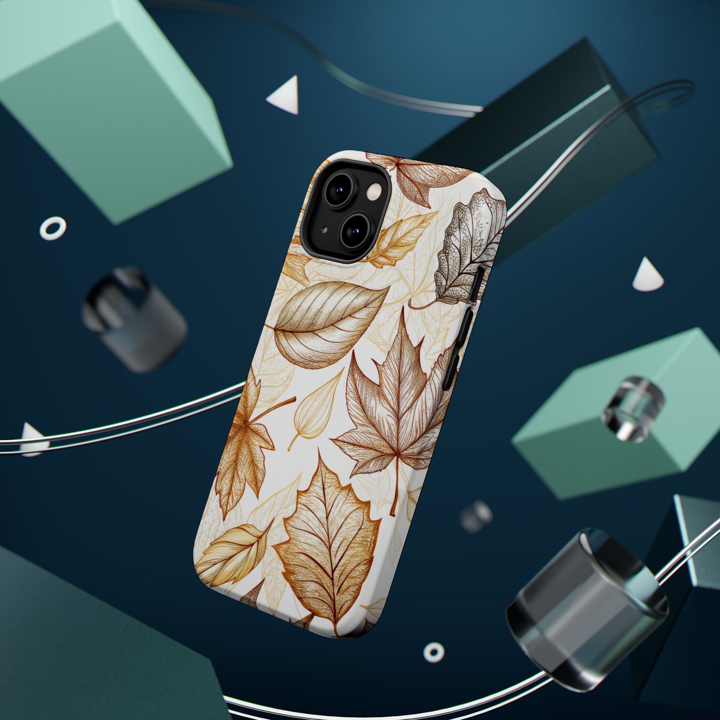 Fall leaves Design - Iphone Magnetic Tough Case