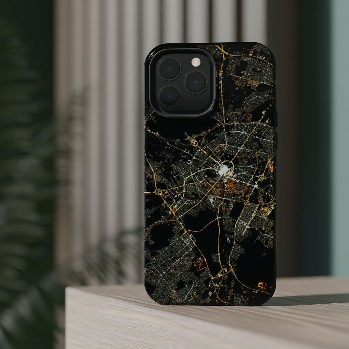 Al Madina Munawarah from Space - City of Lights- Iphone Magnetic Tough Cases