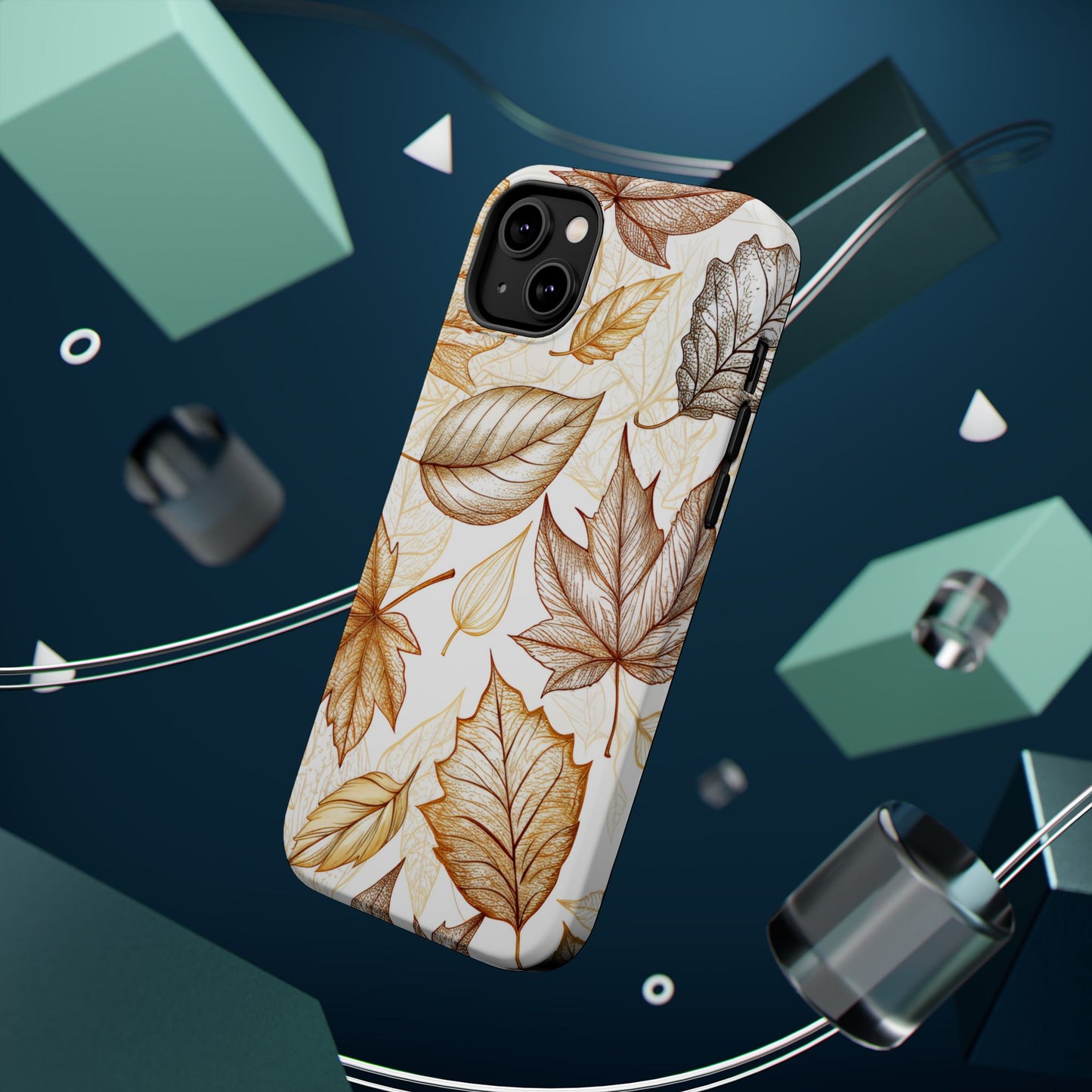 Fall leaves Design - Iphone Magnetic Tough Case