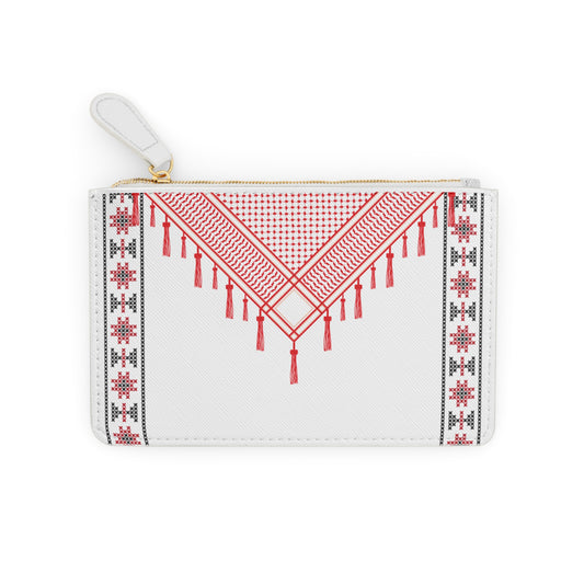 Red Shmagh designs Mini Clutch Bag