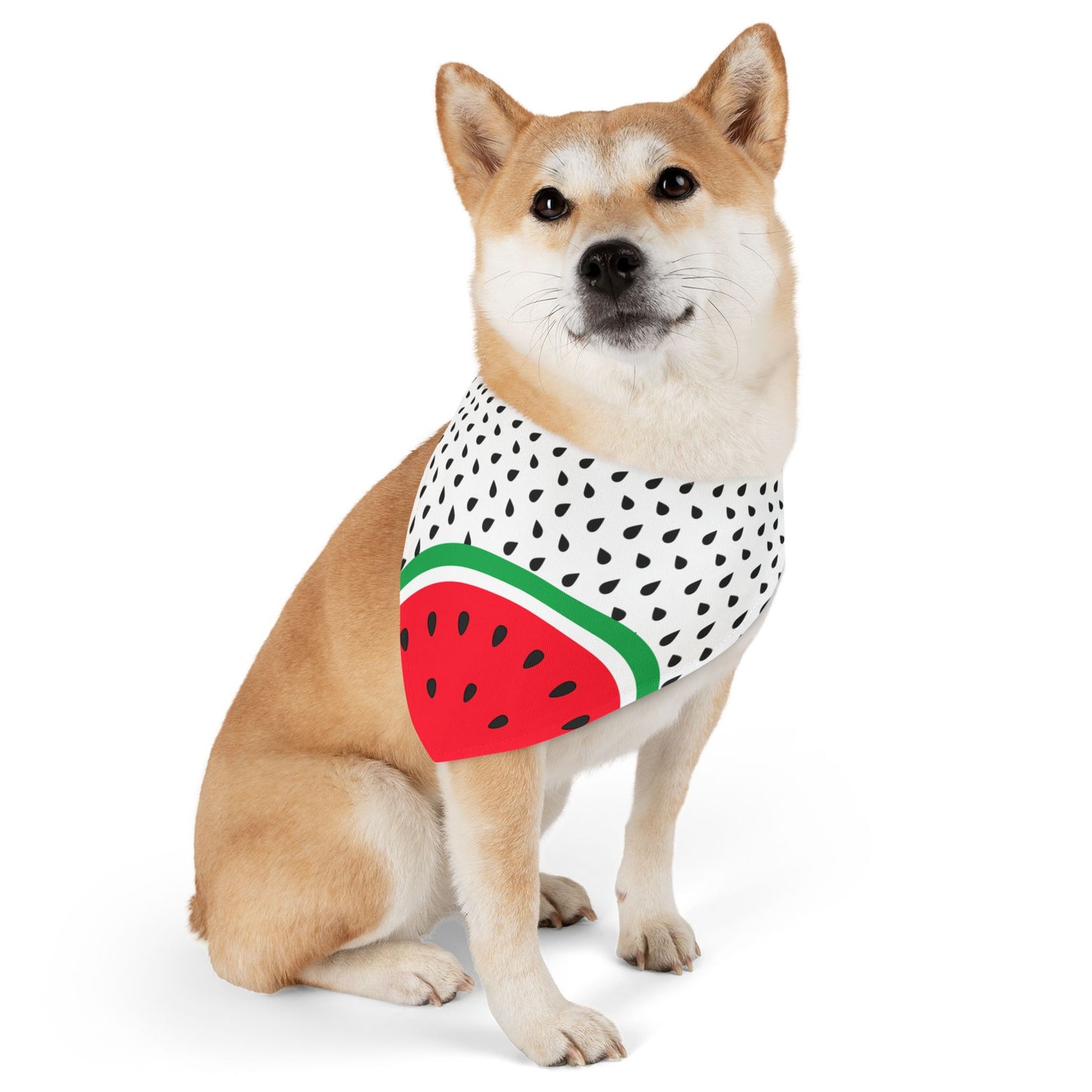 Watermelon Bandana Collar for Pets, Pet Scarf, Adjustable Pet Accessory, Perfect for Cat and Dog Lovers, Pet Gifts