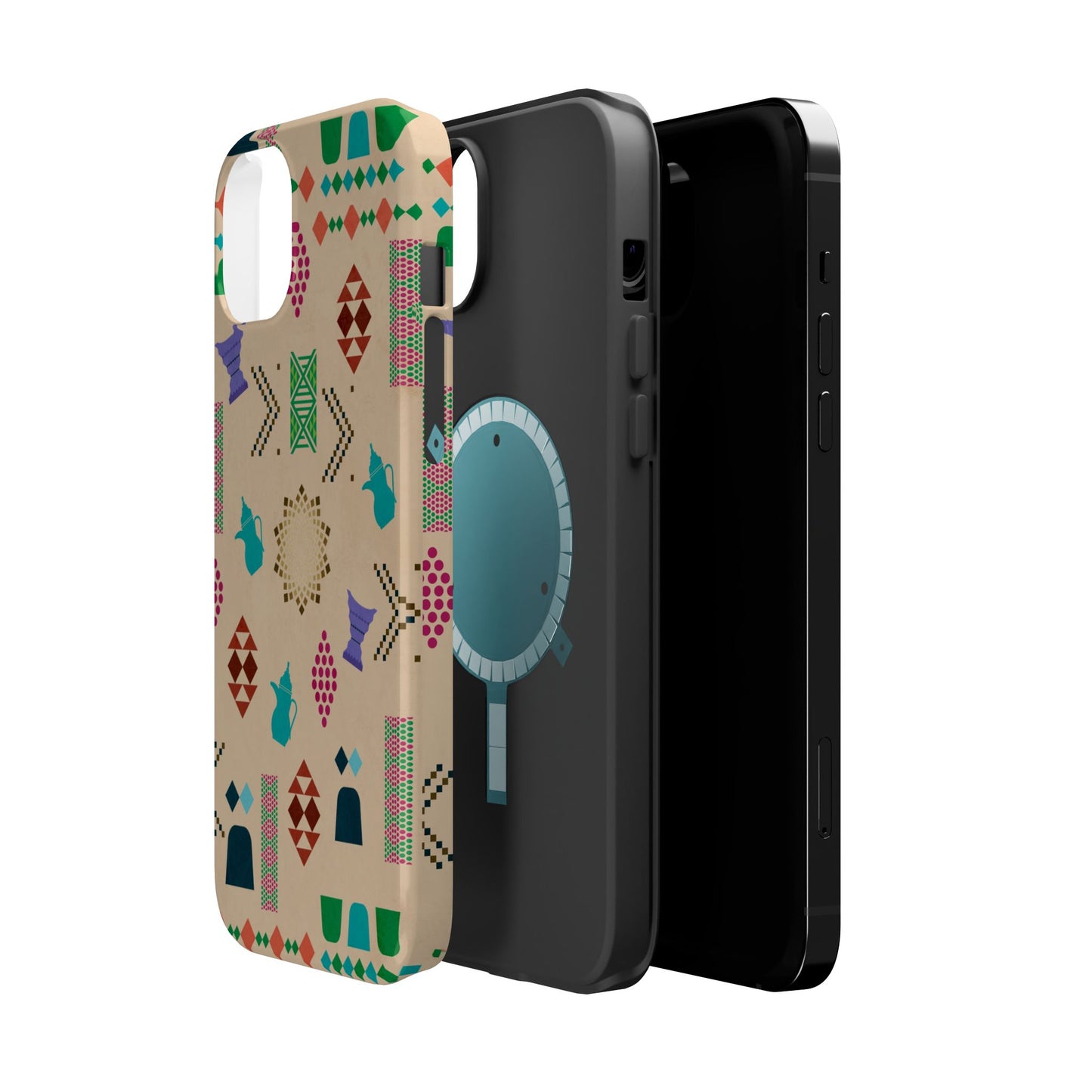 Arabian symbols Design - Iphone Magnetic Tough Case