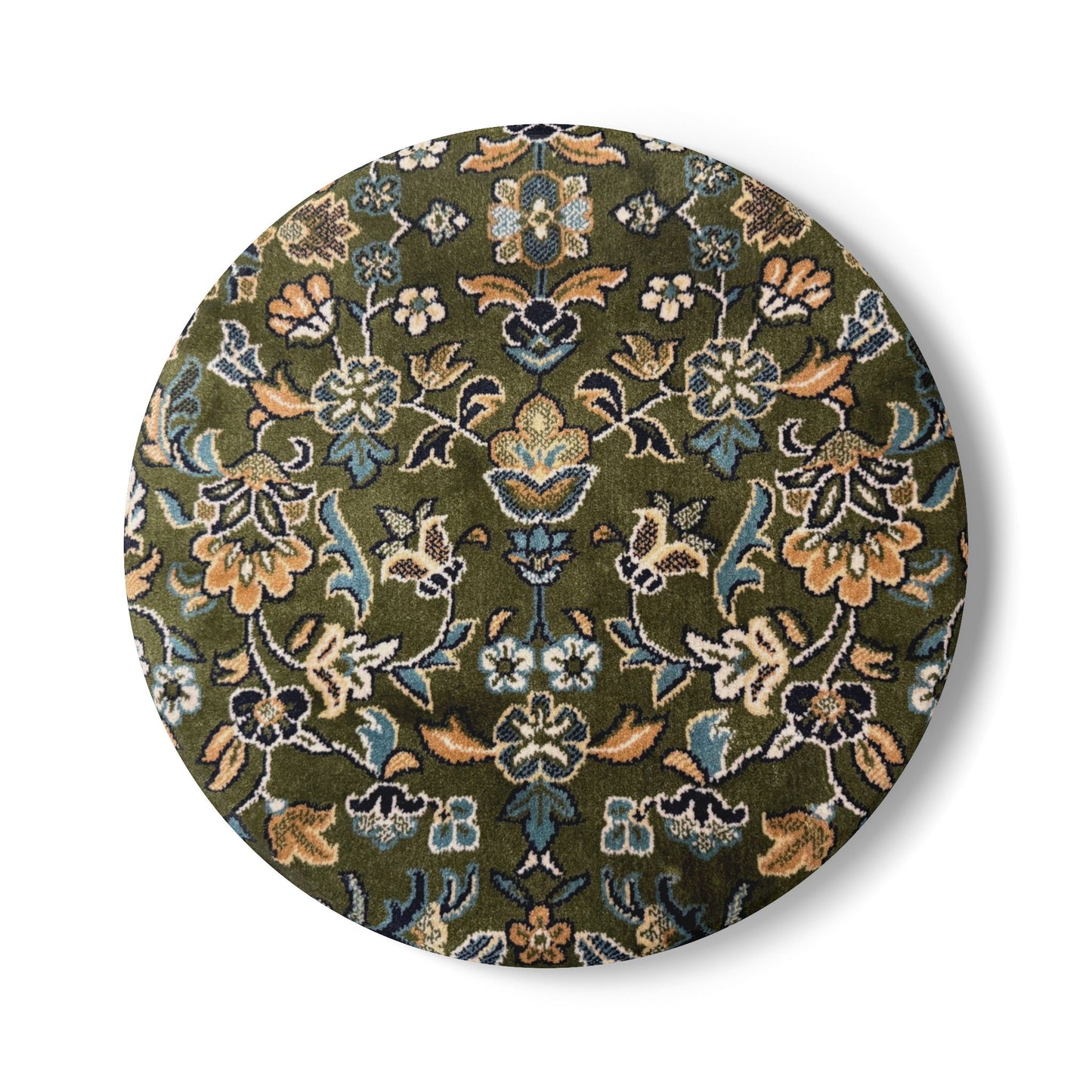 Rawdah Pattern Ceramic Coaster, Stylish Drinkware, Home Decor, Gift for Housewarming, Coffee Table Accessory