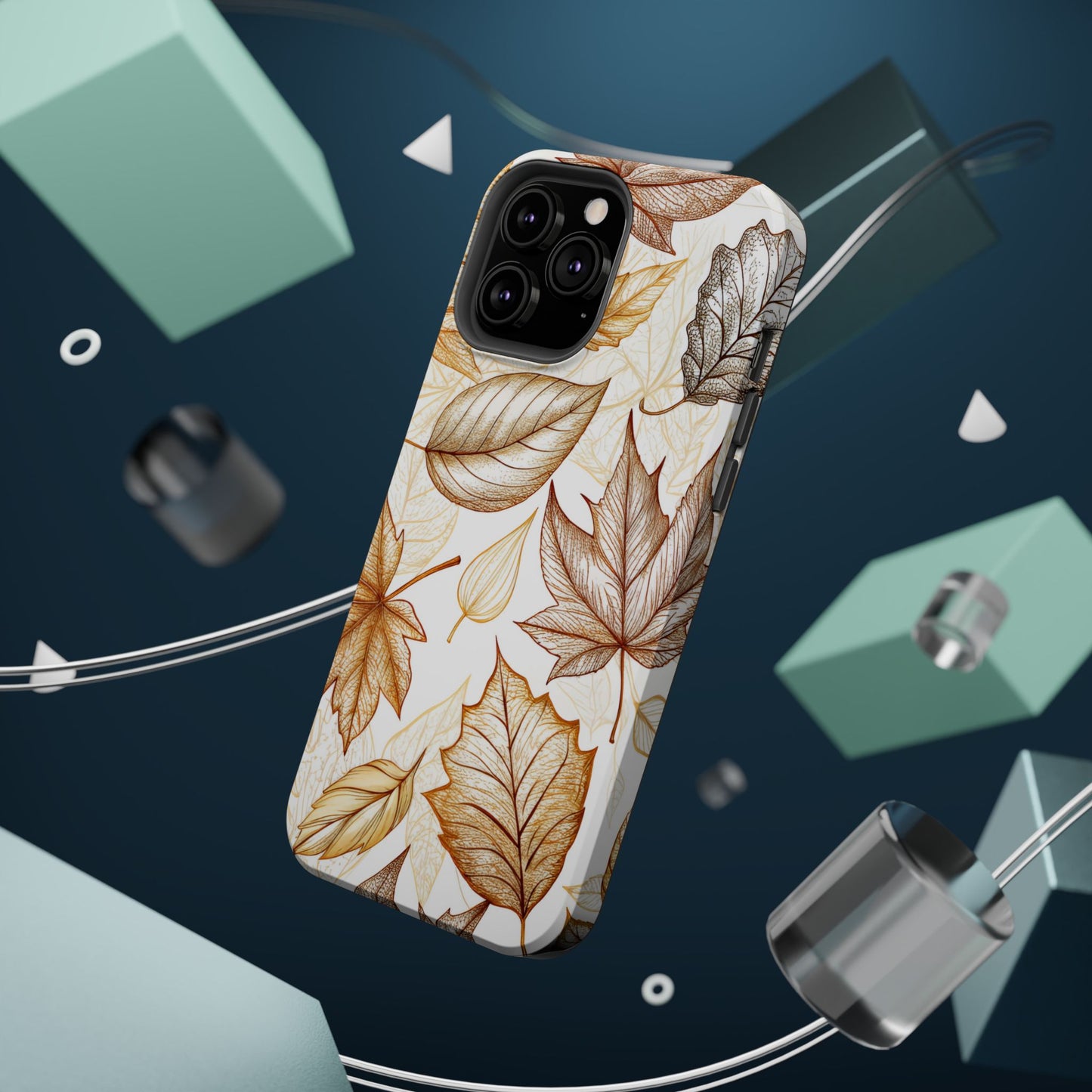 Fall leaves Design - Iphone Magnetic Tough Case