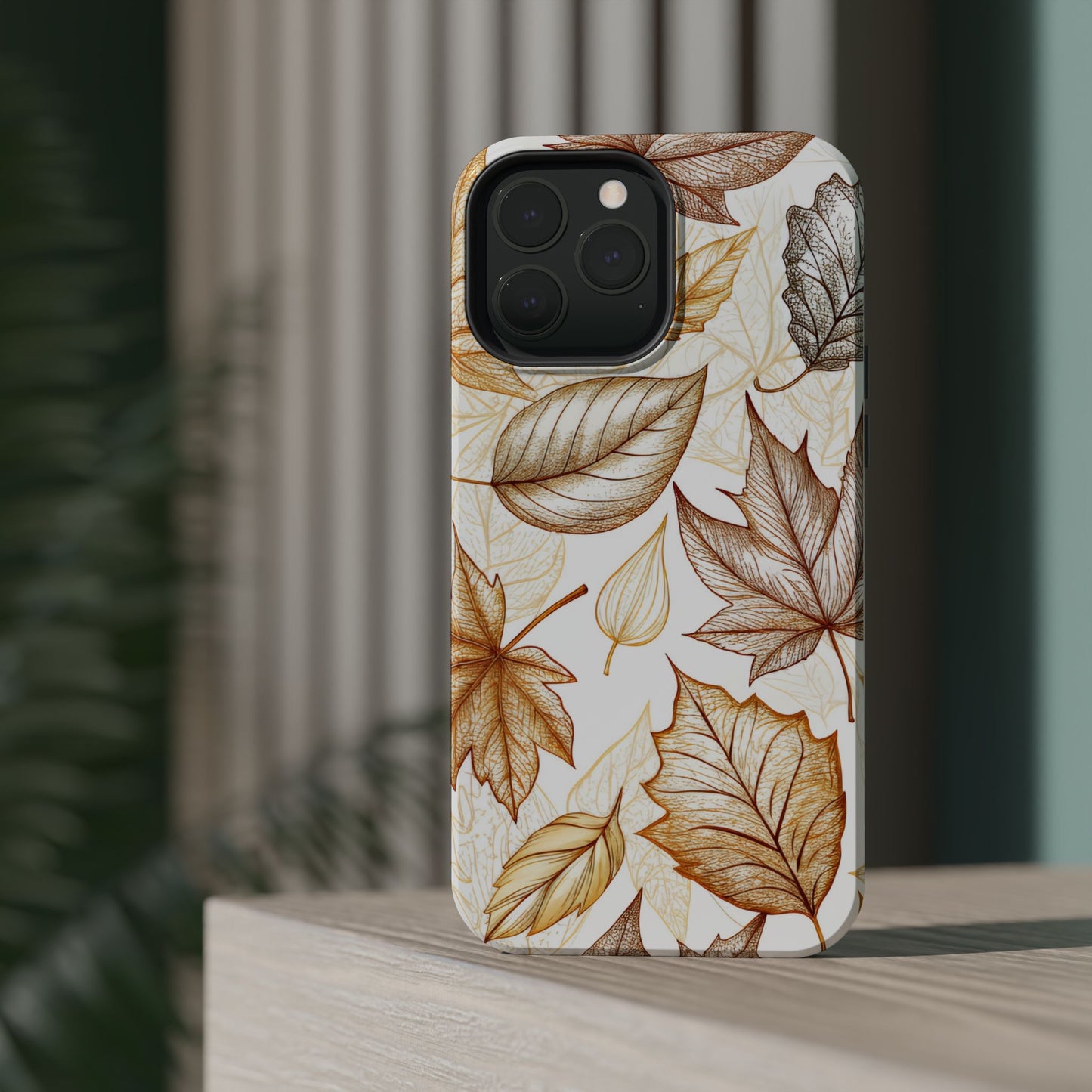 Fall leaves Design - Iphone Magnetic Tough Case