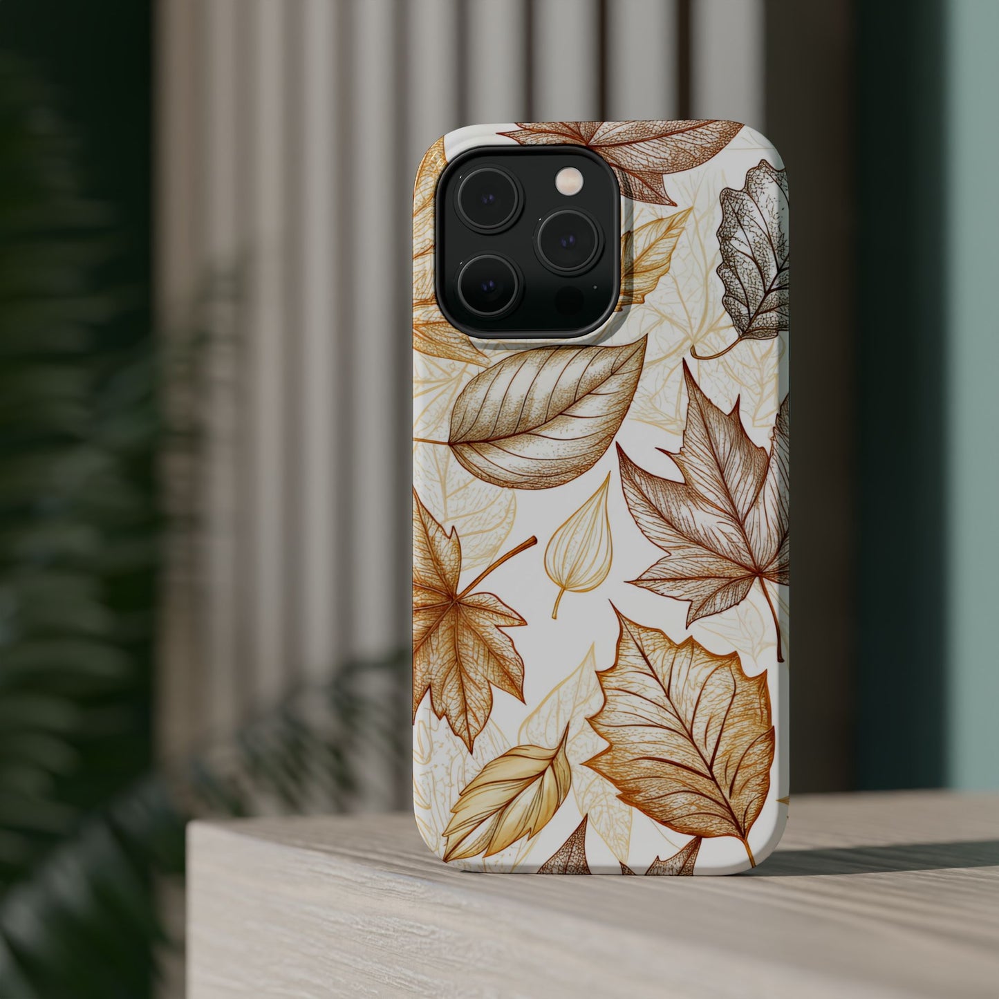 Fall leaves Design - Iphone Magnetic Tough Case