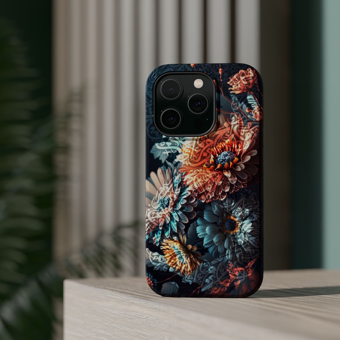 Arabian Wild Flowers 🌺 Iphone Magnetic Tough Case