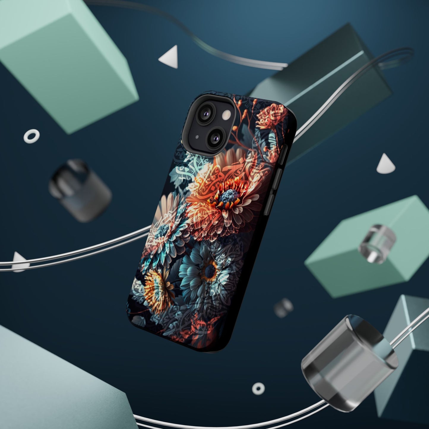 Arabian Wild Flowers 🌺 Iphone Magnetic Tough Case