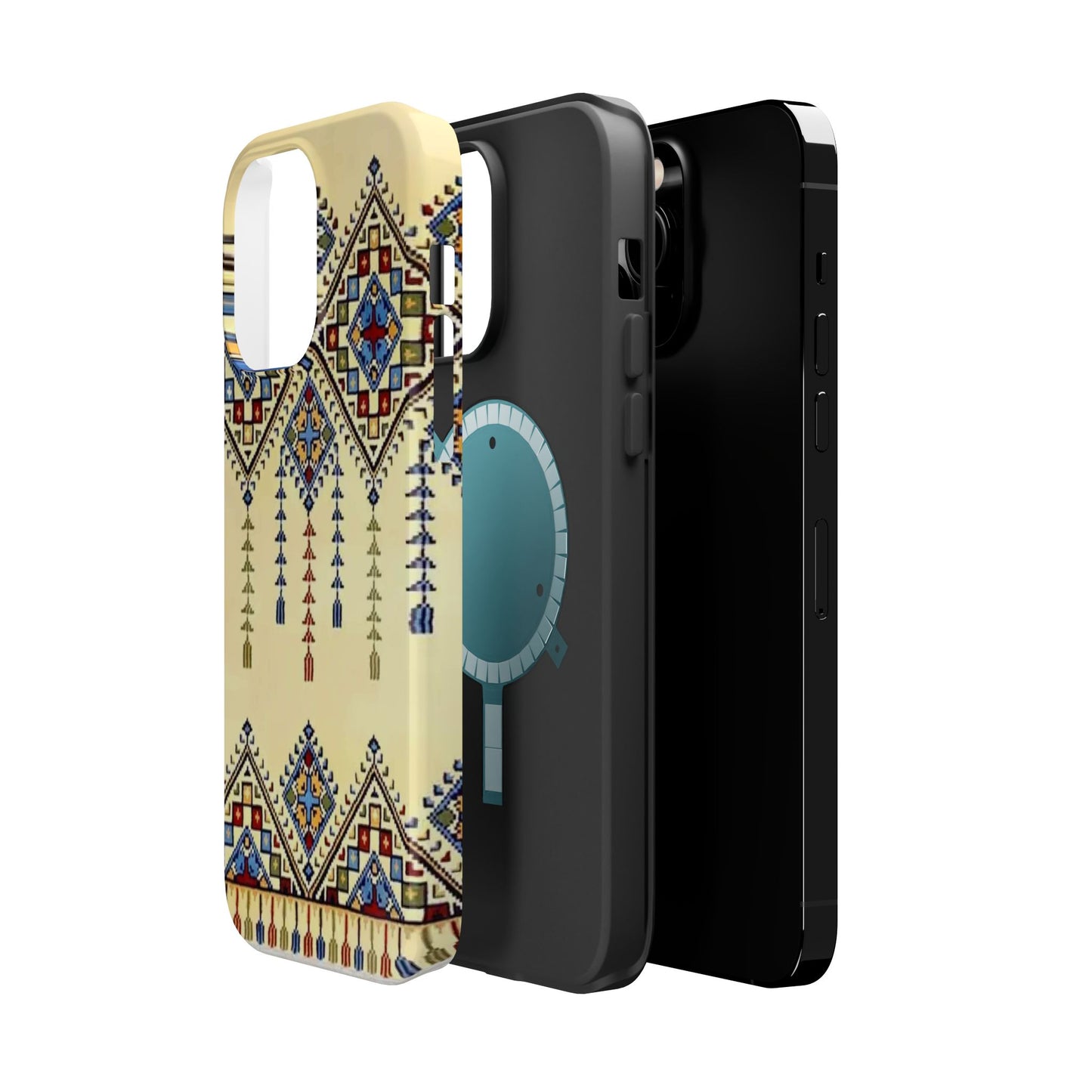 Tatreez Pattern - Iphone Magnetic Tough Cases