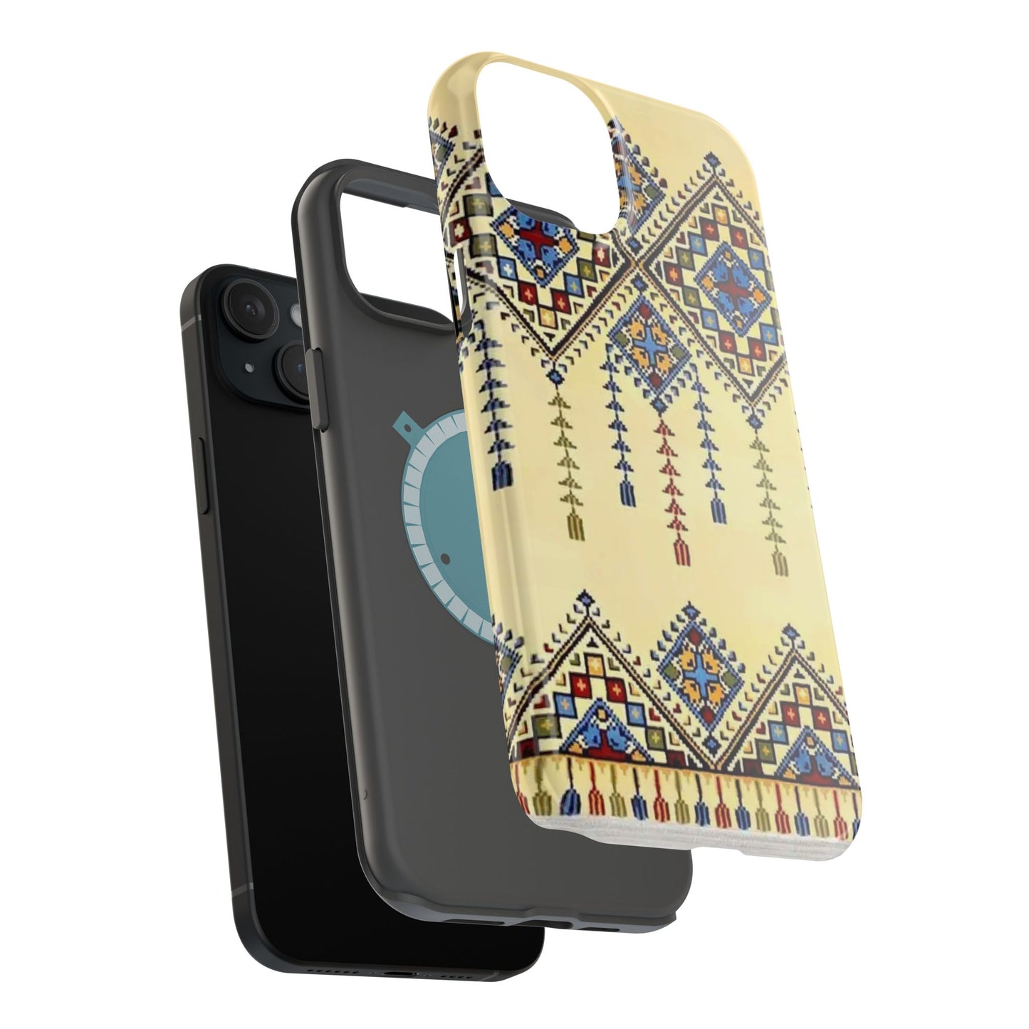 Tatreez Pattern - Iphone Magnetic Tough Cases