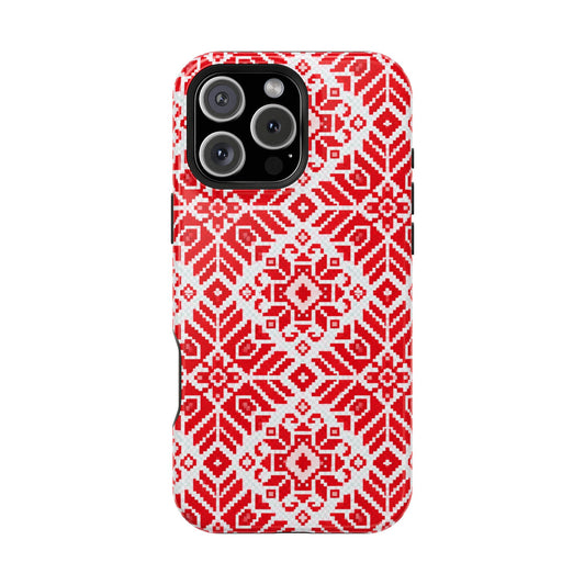 Red Tatriz Design - Iphone Magnetic Tough Case