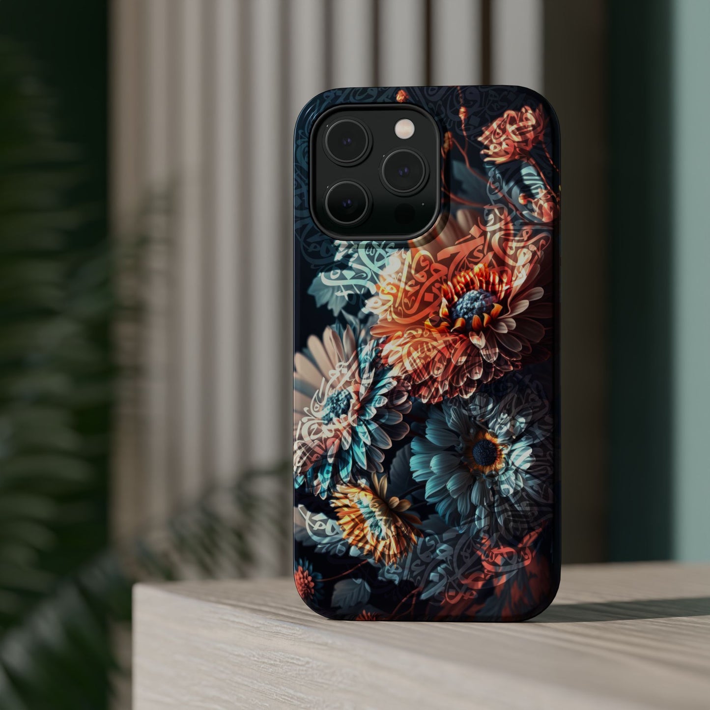 Arabian Wild Flowers 🌺 Iphone Magnetic Tough Case