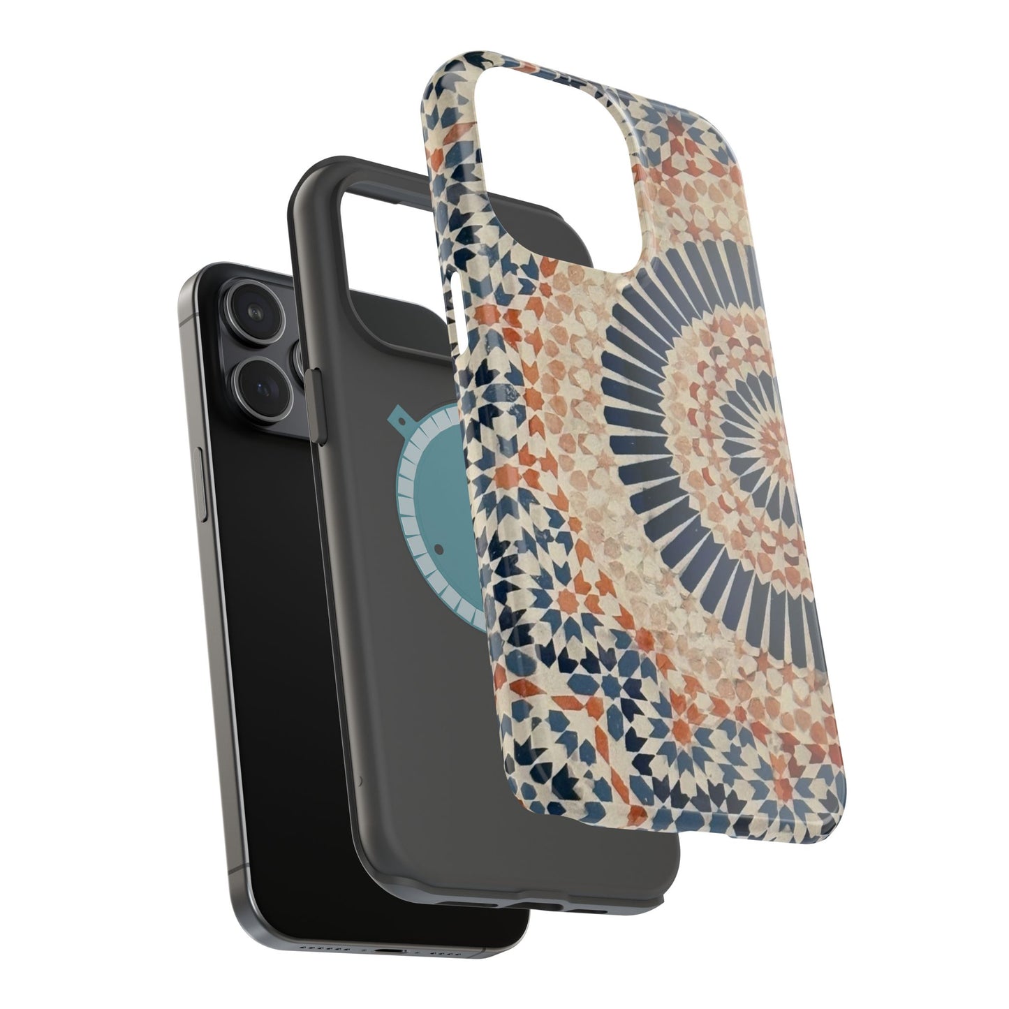 Moroccan Design Iphone Magnetic Tough Cases