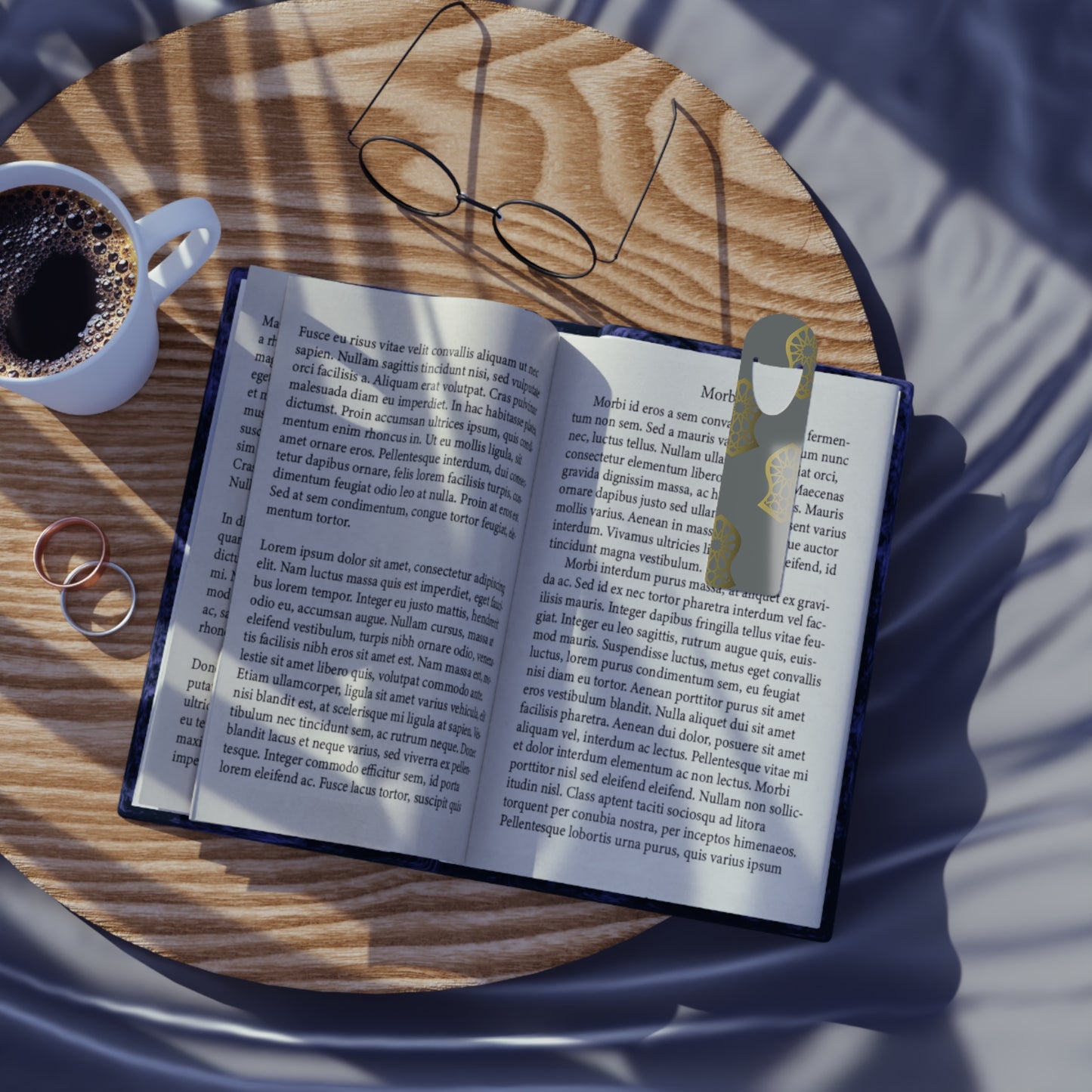Sandala Bookmark - Stylish Metal Page Holder