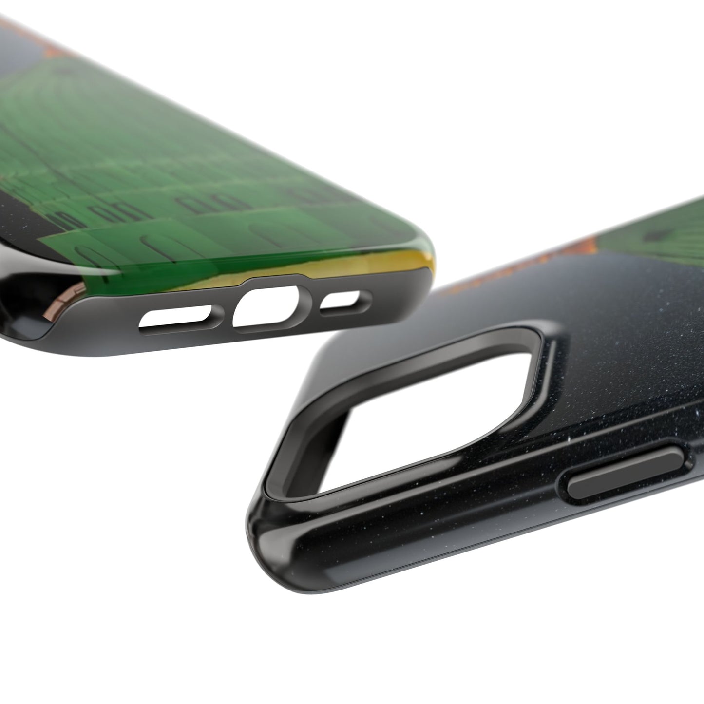 Green Dome Design Iphone Magnetic Tough Cases