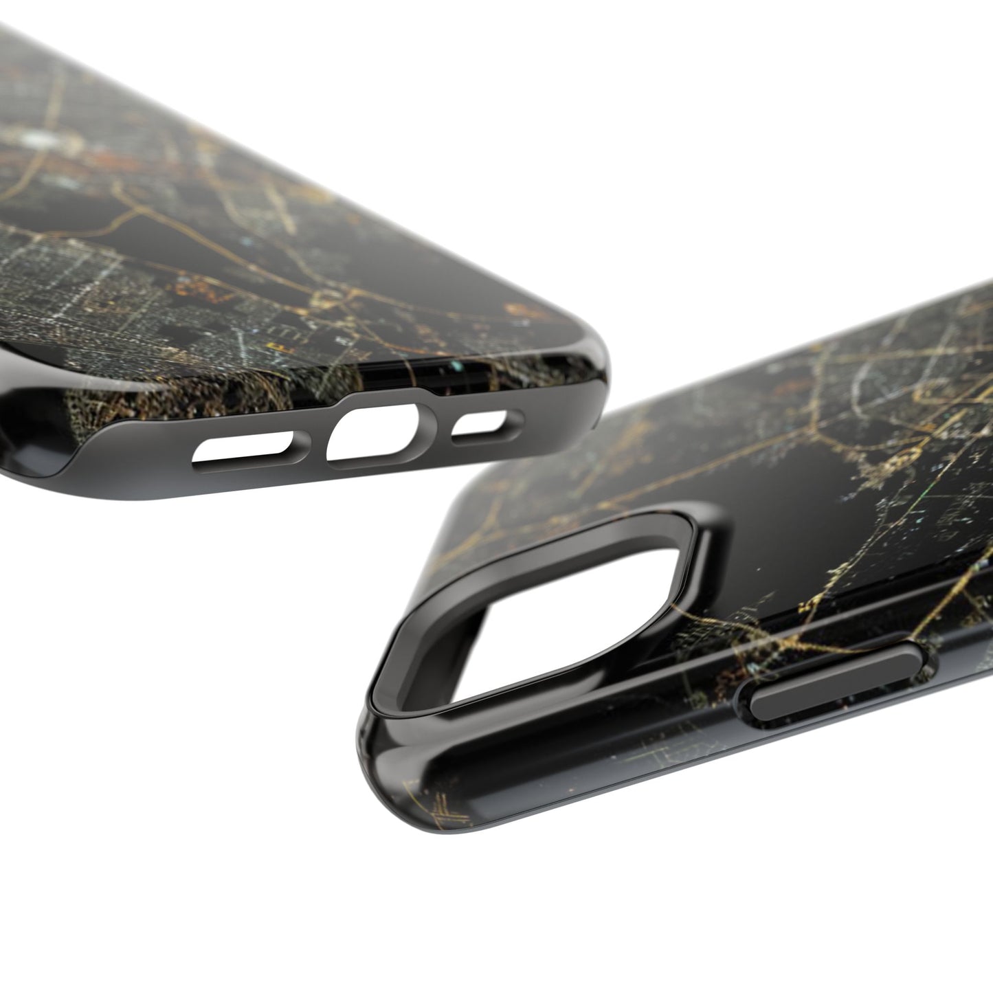 Al Madina Munawarah from Space - City of Lights- Iphone Magnetic Tough Cases