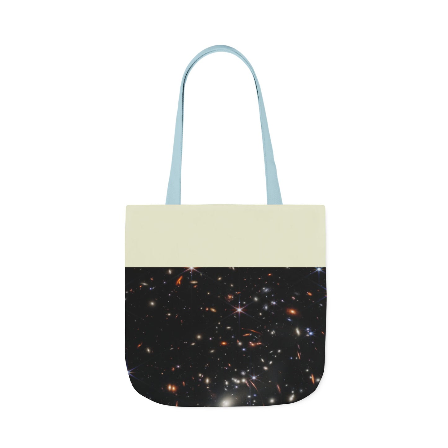 Deep Space Early Universe Canvas Tote Bag, 3-Color Straps