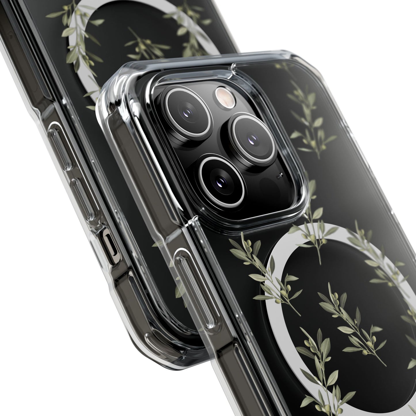 Olive Branch  MagSafe Clear Phone Case