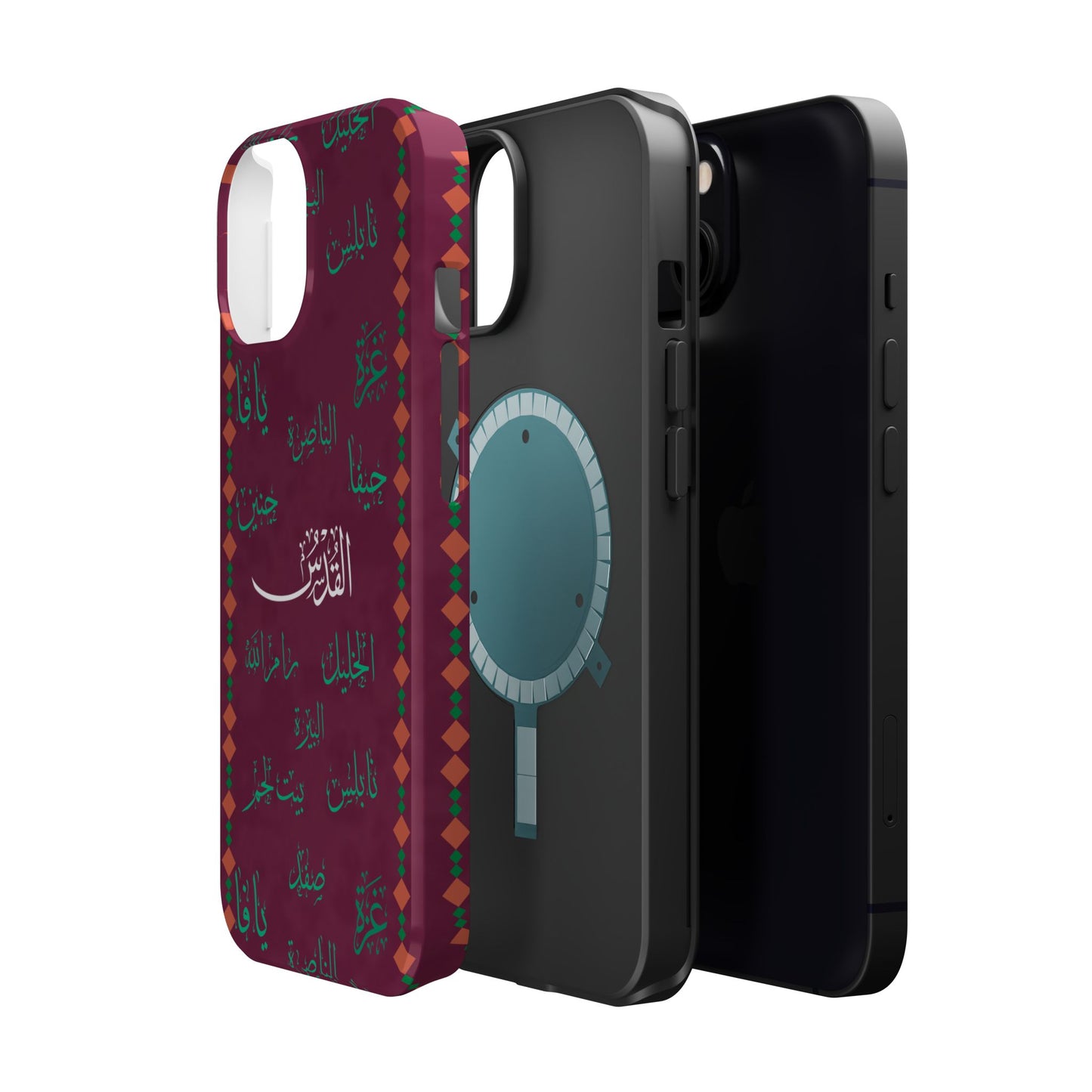 Palestinian Cities  Design - Iphone Magnetic Tough Case