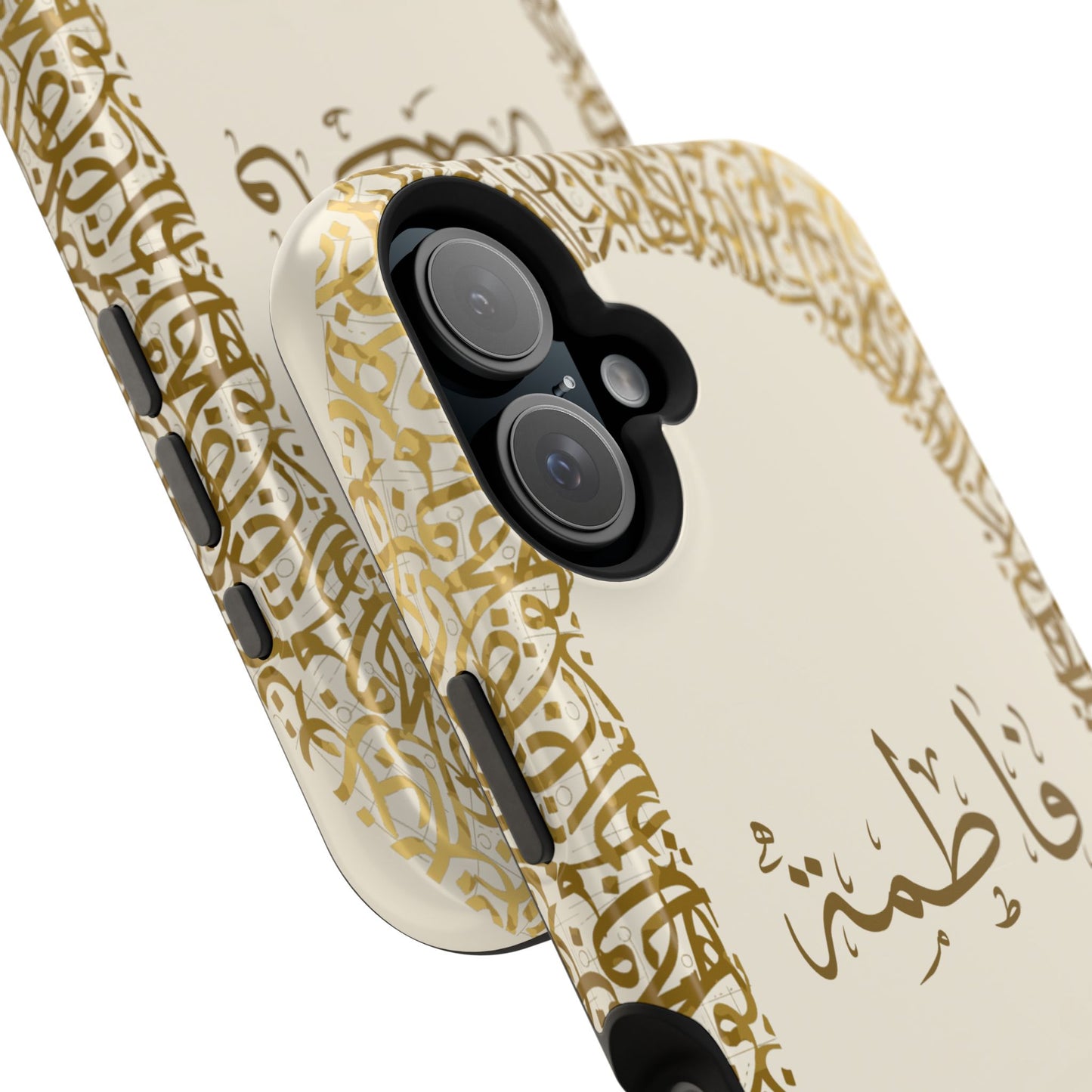 Personalized Arabic Calligraphy - IPhone Magnetic Impact-Resistant Cases - Golden Arabic Letters  Design
