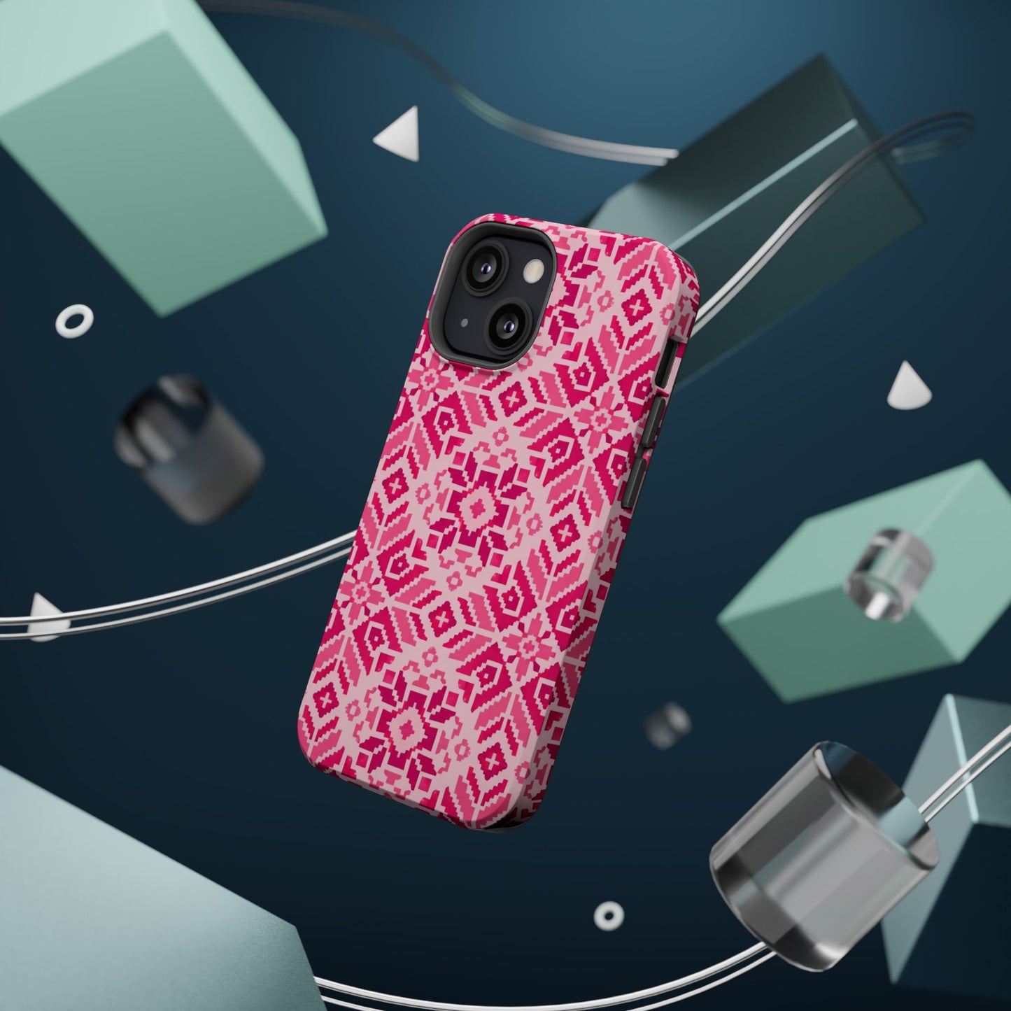 Pink Tatriz  Design - Iphone Magnetic Tough Case