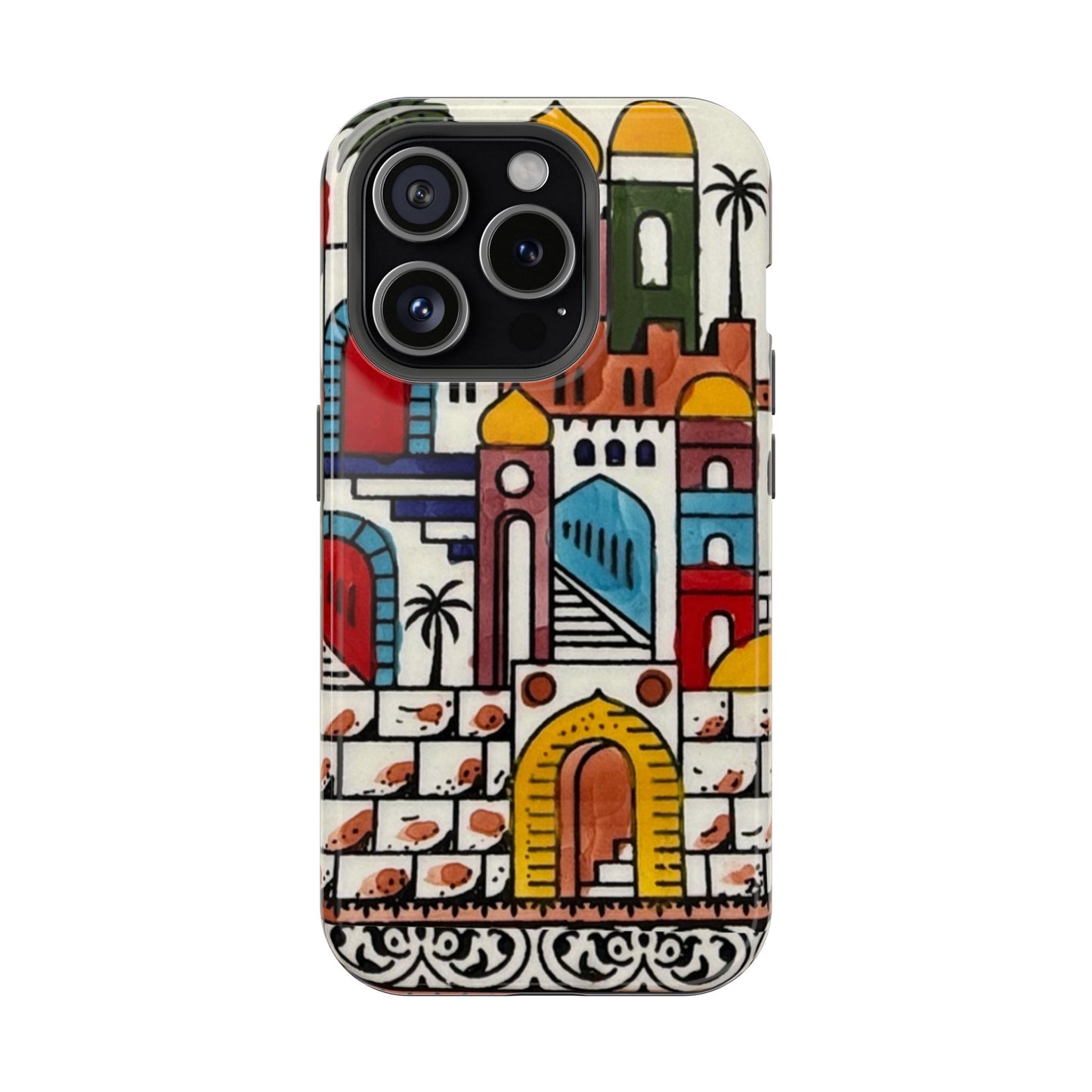 Jerusalem City Design Iphone Magnetic Tough Case