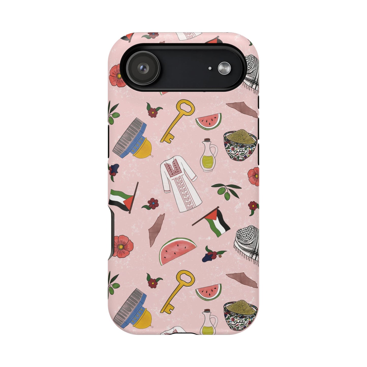 Palestinians Symbols Design - Iphone Magnetic Tough Case
