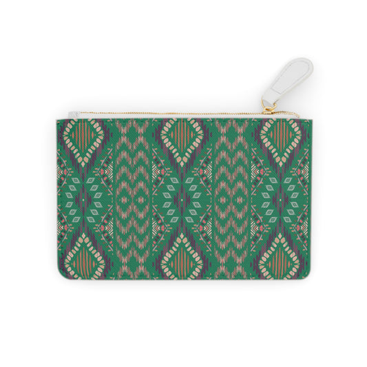 Emerald Green Mini Clutch Bag