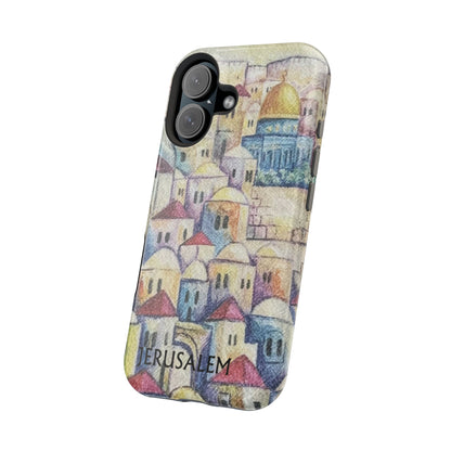 Jerusalem city  Iphone Magnetic Tough Cases
