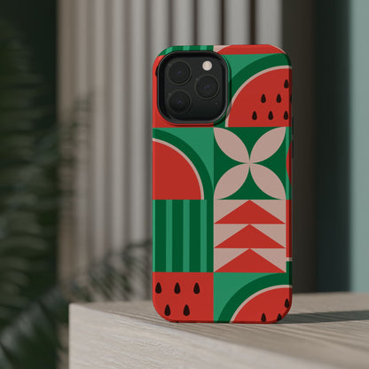 Summer Watermelon 🍉 Design Iphone Magnetic Tough Case
