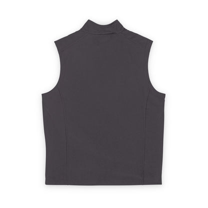 Men's Soft Shell Vest — Neon Green Sandala Logo Embroidered