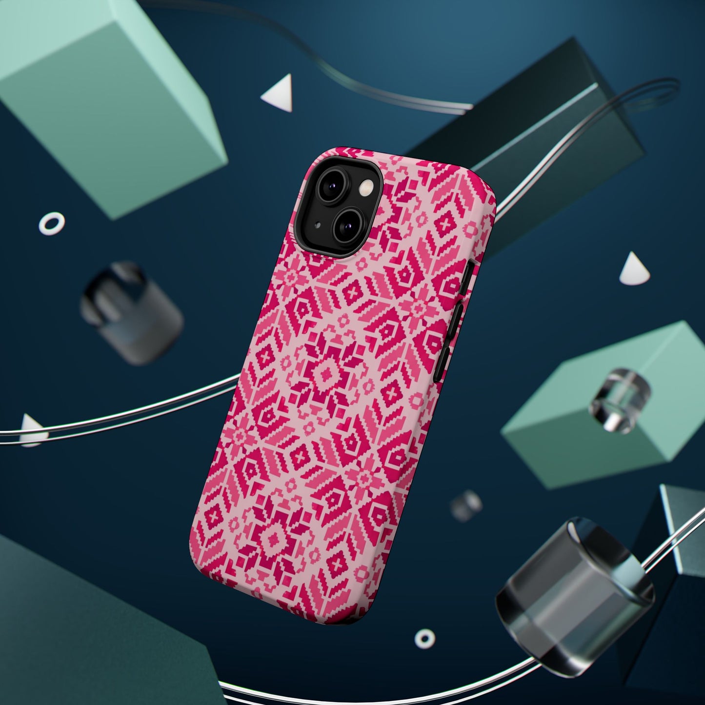 Pink Tatriz  Design - Iphone Magnetic Tough Case