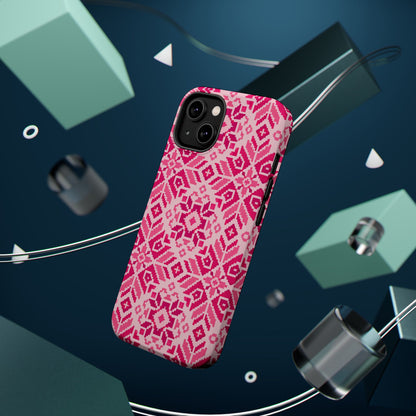 Pink Tatriz  Design - Iphone Magnetic Tough Case