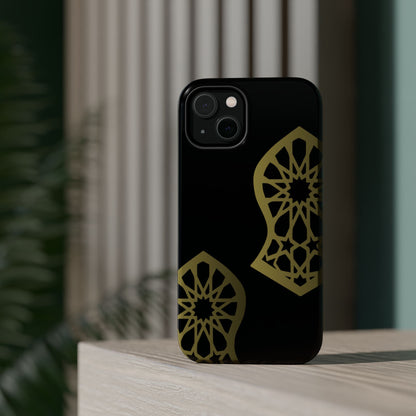 Grey and Gold Sandala Design Iphone Magnetic Tough Cases