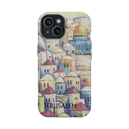 Jerusalem city  Iphone Magnetic Tough Cases