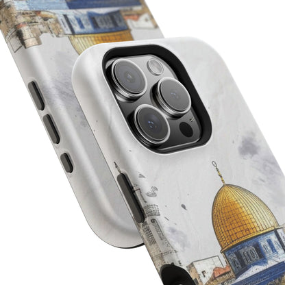 Jerusalem City  2 Design Iphone Magnetic Tough Case