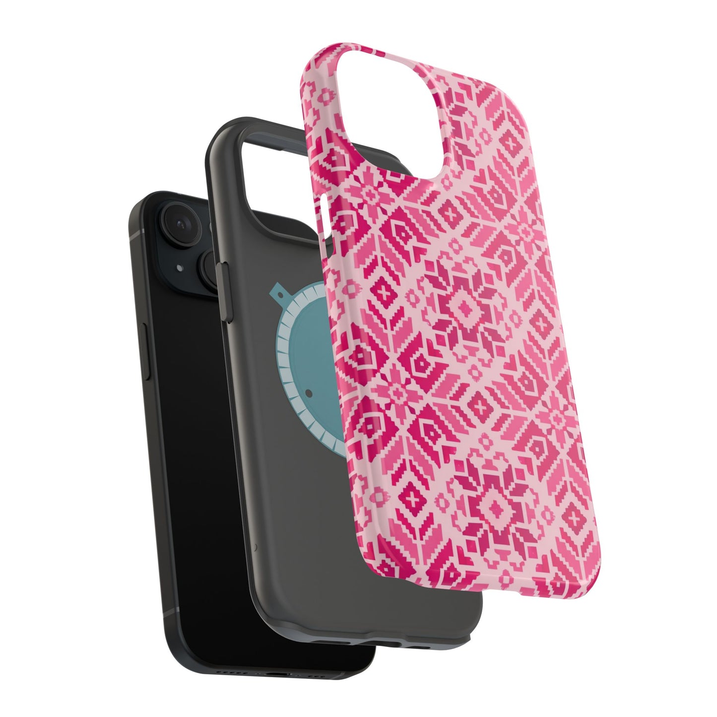 Pink Tatriz  Design - Iphone Magnetic Tough Case