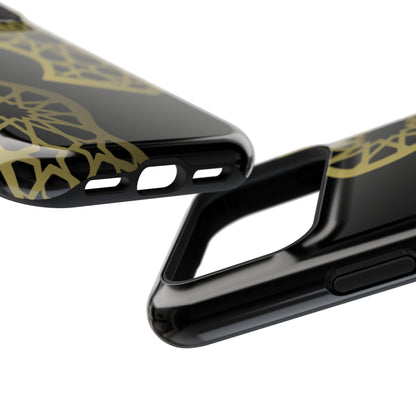 Grey and Gold Sandala Design Iphone Magnetic Tough Cases
