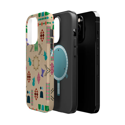 Arabian symbols  Design - Iphone Magnetic Tough Case
