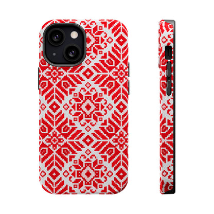 Red Tatriz  Design - Iphone Magnetic Tough Case